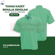 BAJU UNIFORM PANDU / TUNAS PUTERI REMAJA KANAK-KANAK LENGAN PENDEK  / Girls Scout Shirt Short Sleeve (Size: 14 - 22)