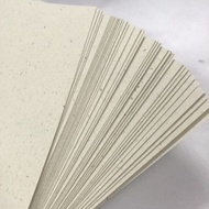 Fion A5/A6|Beige Cotton Batt Paper|120 Lbs/170 Lbs/240 Lbs|Square Card/Photocard/Bookmark/Hand Card/