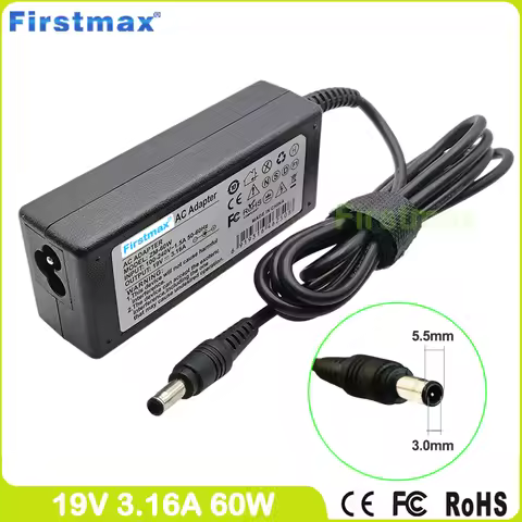 19V 3.16A 60W laptop ac power adapter AD-6019R BA44-00297A for Samsung charger NP3440VX NP3445E NP34
