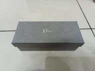 【二手衣櫃】專櫃正品 Dior 迪奧 空禮盒 包裝盒 禮物盒 原廠紙盒 灰色 禮品盒 眼鏡盒 16.5*7*5.5cm