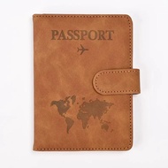 Travel Wallet with Card Slot RFID Blocking Passport Cover Case | Sarung Pasport Kulit