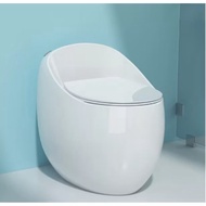Smooth Falling Egg Toilet Lid Plastic Glossy Anti-Yellow