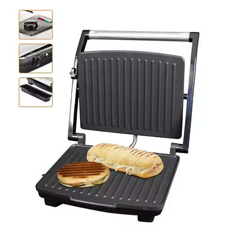 Steak Oven SK-202 Sandwich maker 2000W Household oven Stainless steel Multi-function toaster High-po