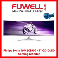 FUWELL - Philips Evnia 49M2C8900 49" Curved QD-OLED Gaming Monitor 240Hz [3 Years Local On-Site Warr