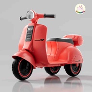 Rabbittoys รถแบตเตอรี่เด็ก รถไฟฟ้า หน้าเวสป้าสุดน่ารัก รุ่น 724