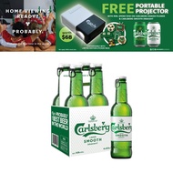 Carlsberg Smooth Draught Beer Pint Bottle (4x325ml)