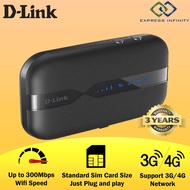 D-Link DWR-932C E1 N300 4G/LTE WiFi Mobile Modem Router with Rechargeable Battery