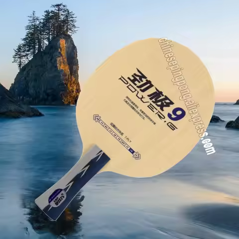 DHS Table tennis blade POWER-G 9 Fast attack+ Loop 7 ply pure wood PG9 ping pong racket bat paddle P
