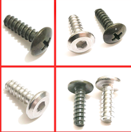 Universal Yamaha Motorcycle Body Panel Fairings Stainlees Steel Metal Fixing Screw Bolt Clip - 5x15m