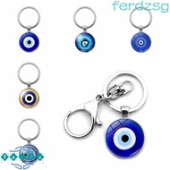 JENNIFERDZSG Blue Evil Eye Pendant, Blue Evil Eye Lucky Evil Eye Keyring, Bag Charm Trendy Fashion T