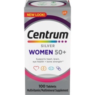 Centrum Silver Women's Multivitamin for Women 50 Plus - 100 Count