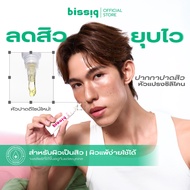 [แพ็ค 3 ชิ้น สุดคุ้ม!]  หัวปาดใหม่ ใช้ง่าย ไม่เลอะมือ! bissiq 1.2.3 Acne Clear Spot Gel ปากกาปาดสิว 