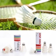 3/6Pcs Bola Badminton dengan Kepala Bola Keras Itik Shuttlecock Badminton