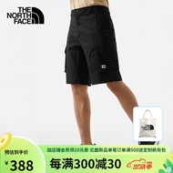 THE NORTH FACE北面男裤23春夏新款户外舒适速干透气工装多口袋五分裤短裤7WDC JK3 XXL/38
