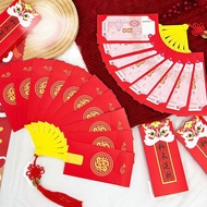 3d Red Envelope Creative Foldable Birthday Cake Ampao Lucky Money Surprise Bag Gift S4d3