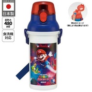 Super Mario兒童塑膠直飲便攜式背帶水樽/水壺 [480ml]
