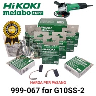 Original CARBON BRUSH GRIND HITACHI HI KOKI G10SS2 COAL BOSTEL CB 067 CHARCOAL SEPUL 999-067 COAL BU
