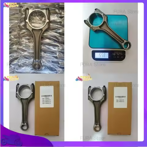 Applicable to EA888 2.0 TSI Gen 2 Gen 3 Forged Connecting Rod Piston Set 06L198401A 06J198401K 06L19