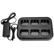 Baofeng UV-9R Plus Multi Unit Charger 2*3 Six Way Two Way Radio Charger Station For UV9R BF-9700 BF-