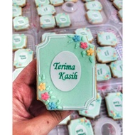 Thank You Icing Cookies/ Sugar Cookies/ Fancy Cookies