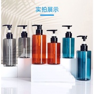 botol kosong Pump cap Refillable Bottle Shampoo/body Wash/Hair Conditioner Liquid Bathroom Refill Ma