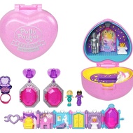 Polly Pocket Collector Compact with 2 Dolls, Keepsake Collection Royal Ball Jewelry