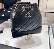 20/2 Update｜香港現貨🖤Chanel Gabrielle Backpack 流浪背包 黑色 小號🫶🏻新款晶片 Full set 連正單