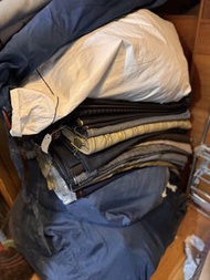 Assorted Fabric Rolls 1970-1980 英國 西裝 布匹