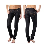 Fox Skinny Jeans Slim Fit Long Denim PantsWanita FoxOriginal