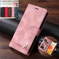 Samsung Leather Case For A73 A53 A33 A23 A13 A03S A81 A71 A51 A31 Magnetic Buckle Cover Casing Business Flip Bracket Card Phone Case