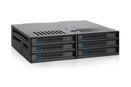 MB326SP-B 層式 2.5吋 SATA HDD & SSD 轉 5.25吋 熱插拔 硬碟背板模組