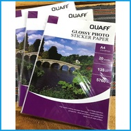 ☂ QUAFF Photo Sticker, photo paper sticker