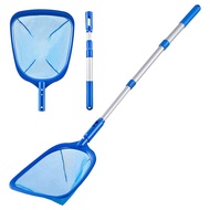 1 PCS Pool Skimmer Pool Net with 3 Section Pole Pool Skimmer Net with Fine Mesh Net Telescopic Pole