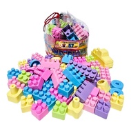 Mr Block Building Blocks Toy 57 Pieces Big Block