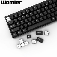 WOMIER 168 Keys WOB Full Set Keycaps Double Shot PBT Key Cap Mechanical Keyboard DIY Keycaps for 65%