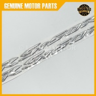 HONDA RS150R EMBLEM LOGO (CHROME) 3D BODY SIDE TEPI LOGO TULISAN RS150R RS RS150 R