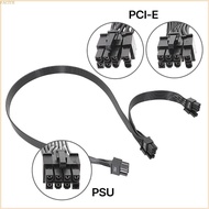 FACY PCIe GPU 8Pin to 6+2Pin Power Adapter Cable PCIExpress 8pin to Single Two 6+2pin