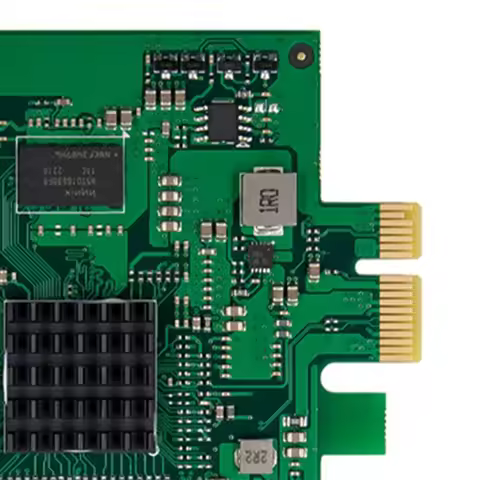 Pcie X1 ST425 AST2400 2K VGA Graphics Card for Win10/for Win 11 1920x1200 32Bpp@ 60Hz PCIE 32/64 Exp