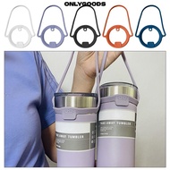 ONLYGOODS 2Pcs Insulated Tumblers, Dia 85 to 100mm Keep Drinks Hot Cold Water Bottle Handle, Silicon