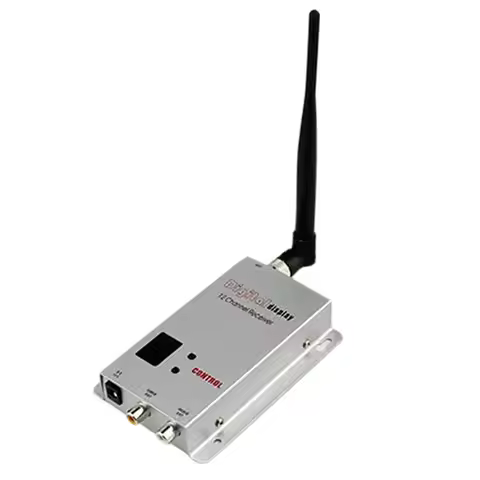 AT94 Sale FPV 1.2Ghz 1.2G 8CH 1500Mw Wireless AV Sender TV Audio Video Transmitter Receiver Combo fo