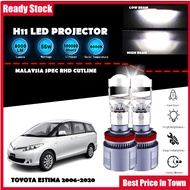 Toyota Estima 2006-2020 LED Headlight Lampu LED Kereta Car LED Mini Projector H11 LED Headlight Proj