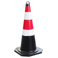 馬路圓錐雪糕筒 - 30*30*56.5cm | 高亮反光示警 | 交通雪糕筒 | 1KG