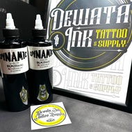 DYNAMIC Black Tattoo Ink - BLK (8 oz.) | DEWATA INK