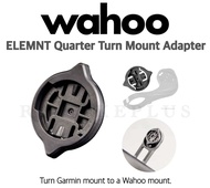 WAHOO ELEMNT Quarter Turn Mount Adapter for Garmin to Wahoo Cycling Computers - High-Quality Bike Pa