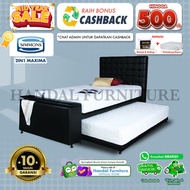 Simmons Set Kasur Spring Bed 2in1 Maxima 120 x 200