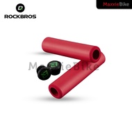 ROCKBROS GMBT1001 Red - Hand Grip Silicone Bike – Handlebar Sepeda Outdoor Sport Multi Tool MTB