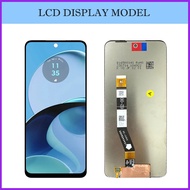 XD 6.5 ต้นฉบับสำหรับ Motorola Moto G14ชิ้นส่วนจอสัมผัสแอลซีดีของเครื่องแปลงดิจิทัล PAYF0010IN สำหรับ