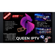 QUEENTV FOR ANDROID BOX/TV, ANDROID CAR PLAYER, IPHONE/IPAD, PC/LAPTOP, WEB BROWSER, SMART TV*