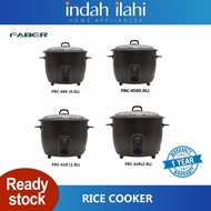 Faber Periuk Nasi Elektrik TRA Rice Cooker FRC-606 (0.6L) FRC-610 (1.0L) FRC-618 (1.8L) FRC-628 (2.8