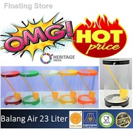 ☃❀23RB (23L) Balang Air SIRIM Food Grade Acrylic Drinks Dispenser Water Container Tong Niaga Kanopi Khemah Pasar Malam